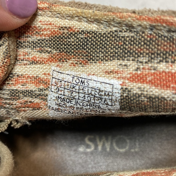 Toms tan wedged booties size 9 - Picture 7 of 7